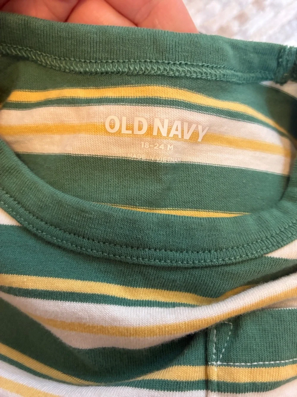 Old Navy Oversized Short Sleeve Pocket T-Shirt - 18-24 Months